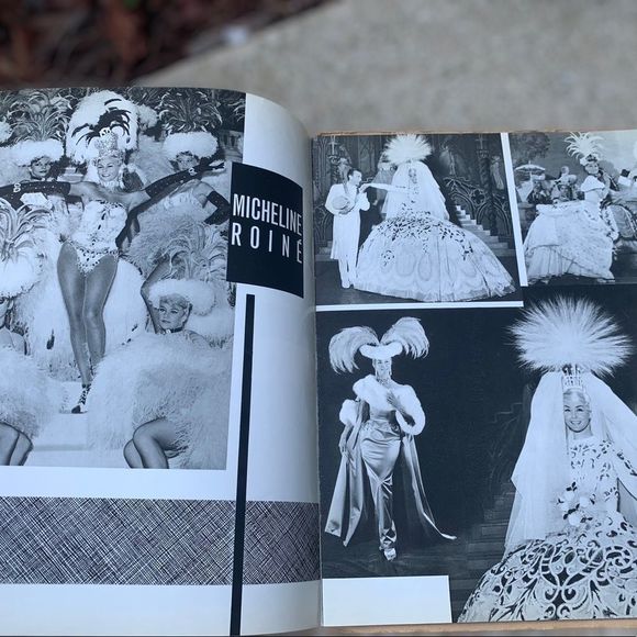 Vintage 1940’s 1950’s Folies Bergere Paris souvenir book & rubber pinup girl - Picture 6 of 16